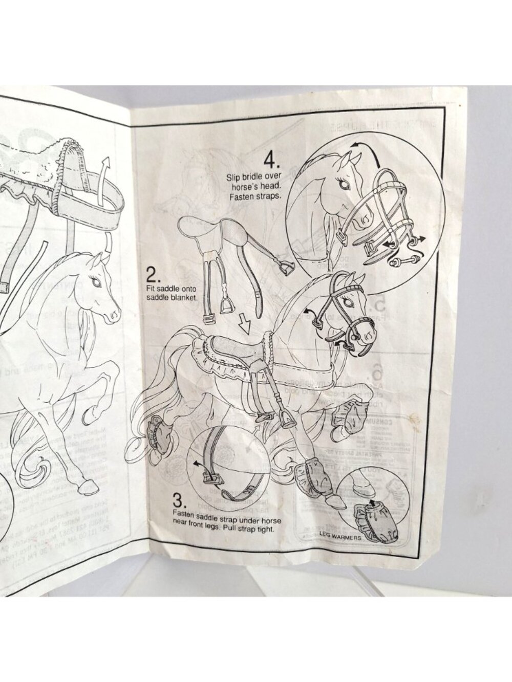 Barbie Star Stepper Horse Instructions Manual 1991 Mattel Vintage - Picture 8 of 10
